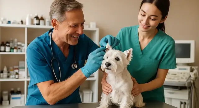 Professional dental care for pets
